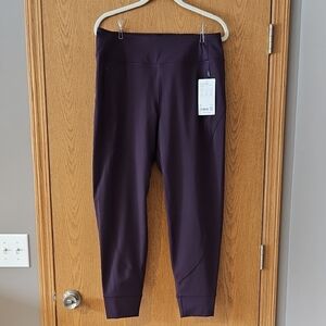 Athleta Rainier Jogger in Iris Rich Purple Large NWT
